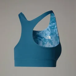 Mujer The North Face Camisetas Técnicas|Sujetadores Deportivos<Sujetador Estampado Reversible Flex Para Mujer