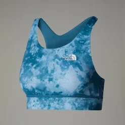 Mujer The North Face Camisetas Técnicas|Sujetadores Deportivos<Sujetador Estampado Reversible Flex Para Mujer